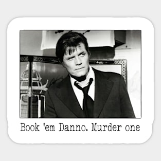 book him danno Sticker